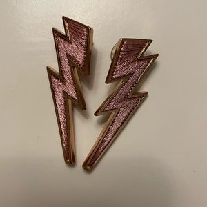 Pink Lightning Bolt Mignonne Gavigan Earrings